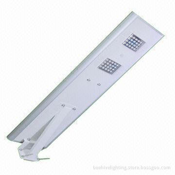 Integrated Solar Energy Streetlight, All-in-one with Motion Sensor, 40W Power